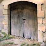 LeBugue Doors” image size: 13 x 20” price: $325.00